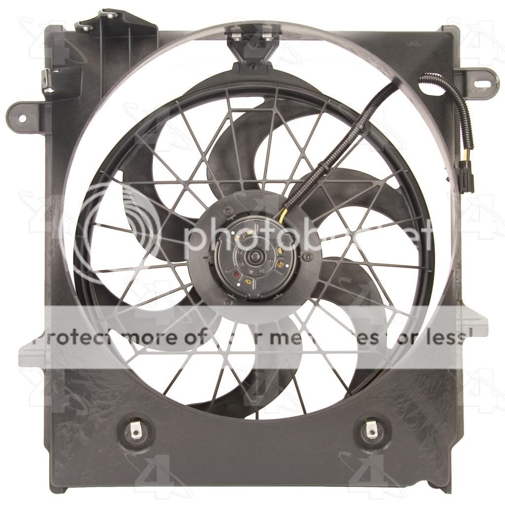 2000 Ford ranger electric fan